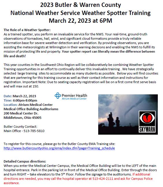 weather spotter training